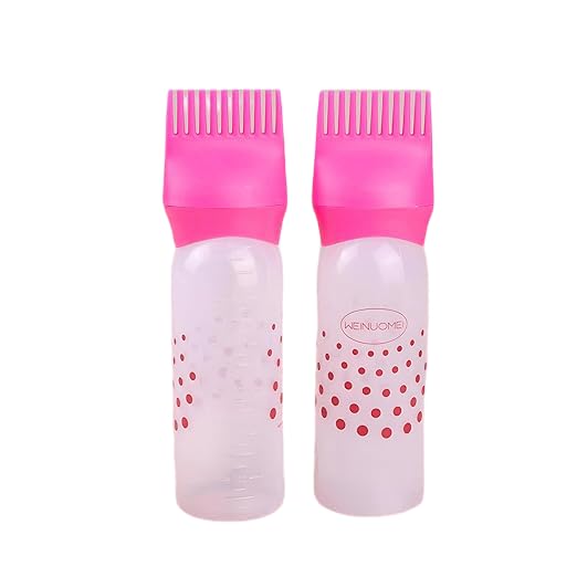 Lightweight Hair Treatment Brush - A must-have for hair care enthusiasts, this brush combines functionality with a stylish design for easy oil application. (2 pcs)