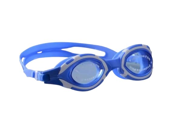 Waterproof Swimming Goggles - Clear Vision and UV Protection for Men Women Kids
