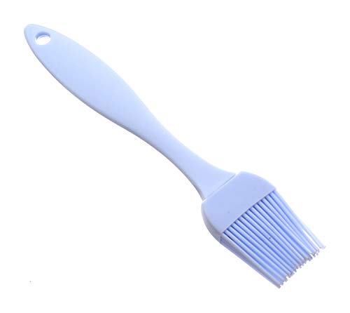 Silicon Spatula With Oil Brush Set Of 2 Pieces - Baby Blue_ with two years guarantee of satisfaction and quality