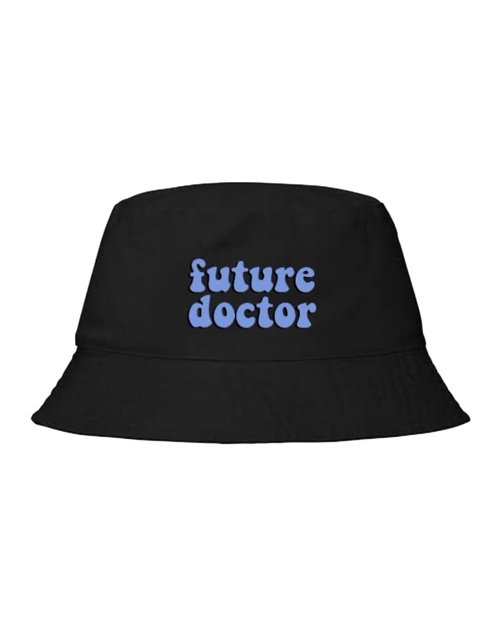 Future Doctor Plain unisex baseball cap BLACK