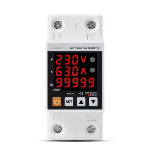 Home Surge Protection Device 3 Screen .Specifications Current 63A.. Voltage 220V..A