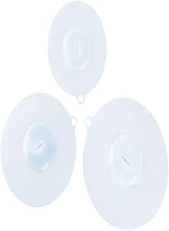 AREXOL Silicone Stretch Lids Set of 5 Reusable Leak-Proof Covers for Bowls and Containers Flexible and Eco-Friendly Food Preservation Solution
