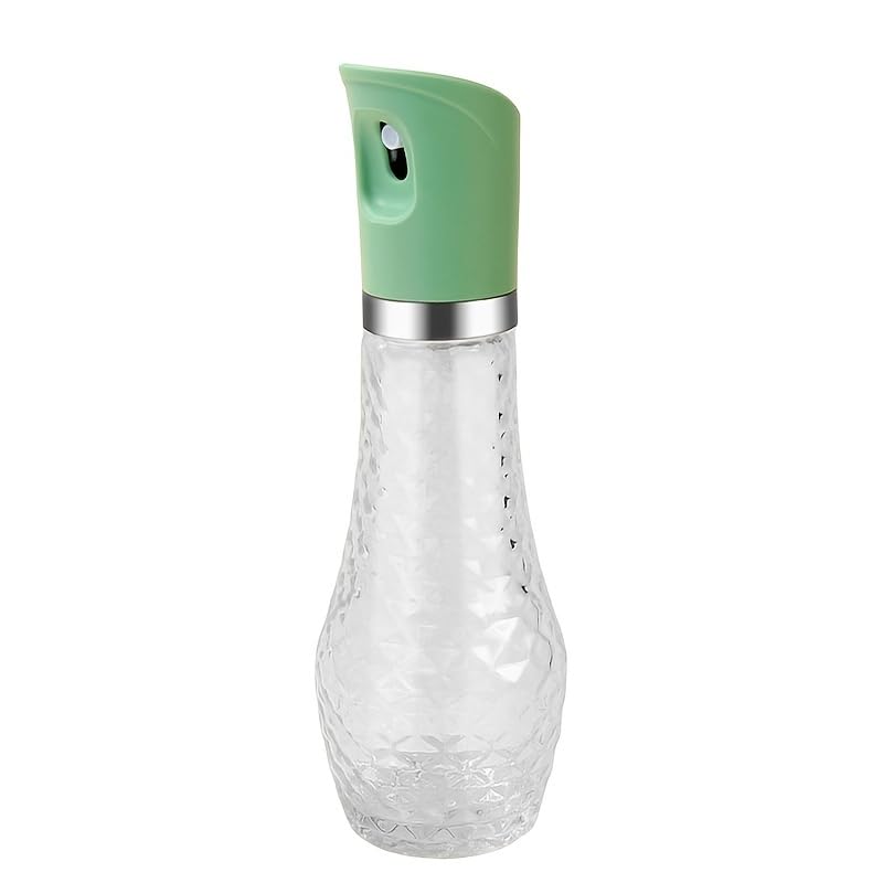 Oil Sprayer for Cooking, Olive Oil Sprayer Mister, 260ml Olive Oil Spray Bottle Olive Oil Dispenser for Salad, BBQ, Kitchen Baking, Roasting (Green)