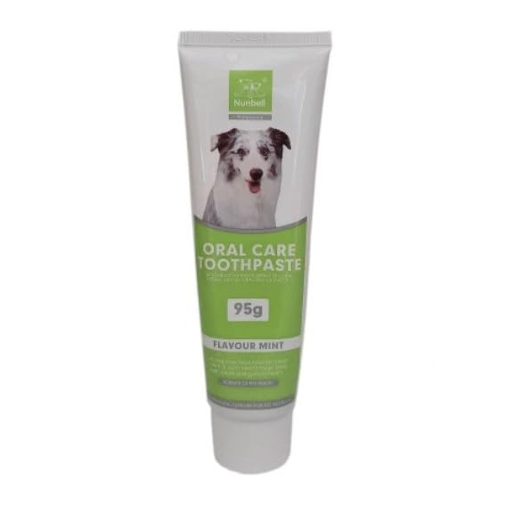 NUNBELL FLD34978 Nunbell Tooth Paste For Dogs, 95 Gm