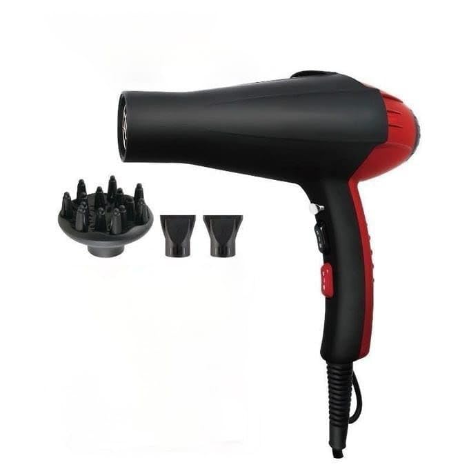 3000W Hair Dryer - Superior Drying Performance with Multiple Settings, Ionic Care and Overheat Protection HG-8800