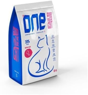 The One Cat Dry Food From Varmacy – 20kg Chicken Flavor – High-Palatable, Rich in Taurine, Omega 3 & 6 – Premium Quality – Growth Promoting from pets zone