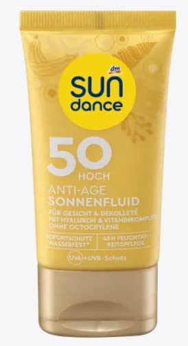 Sundance Anti Age SPF50 Sun Fluid 50 ml