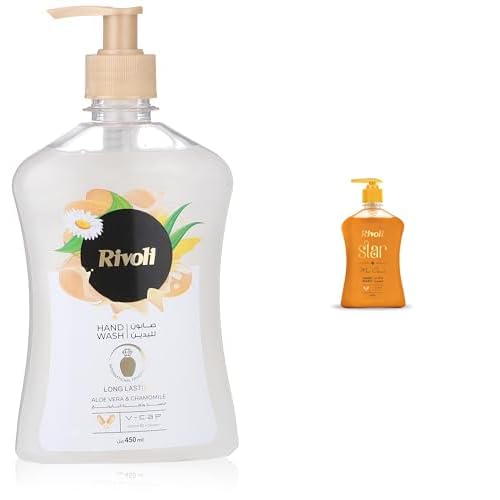 Rivoli Hand Wash White 450 ml and Rivoli Hand Wash Star 450 ml