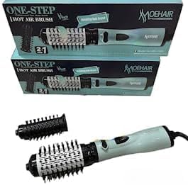 1200W Professional Spin Hair Dryer Brush for Women and Girls, Dry and Keep Hair Moisture and Reduce Styling Time.MO-7153 Brush with Stylish Design for Easy Use at Home or as a Hair Styler.