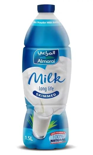 Almarai Plain Skimmed Milk Pet Bottle 1.5 Liter