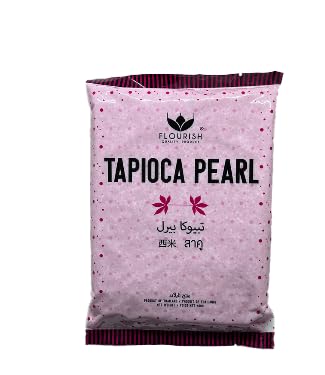 Flourish Pink Tapioca Mini Beans - 400 gm