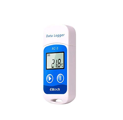RC-5 High Accuracy Temperature and Humidity Recorder USB Automatic Thermometer Cooling Data Recorder