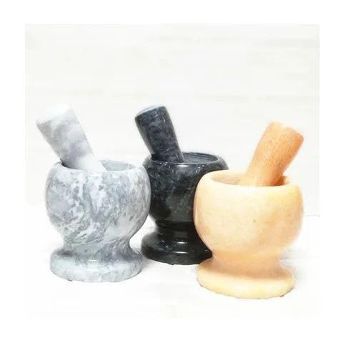 Fully Imported Kitchen Mortar – Strong Heavy Material to Grind Spices and Nuts with Perfection and Luxurious Touch to Your Kitchen Ni