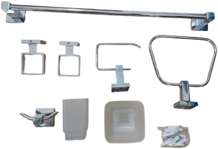 Bathroom Accessory Sets (Silver)