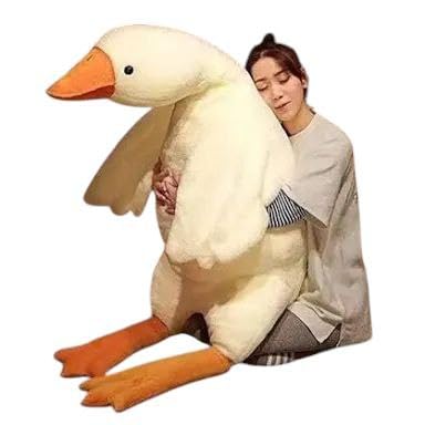 Generic Goose Shaped Pillow for Hug and Sleep, Multi Size for Comfort and Relaxation Premium Quality (130cm)