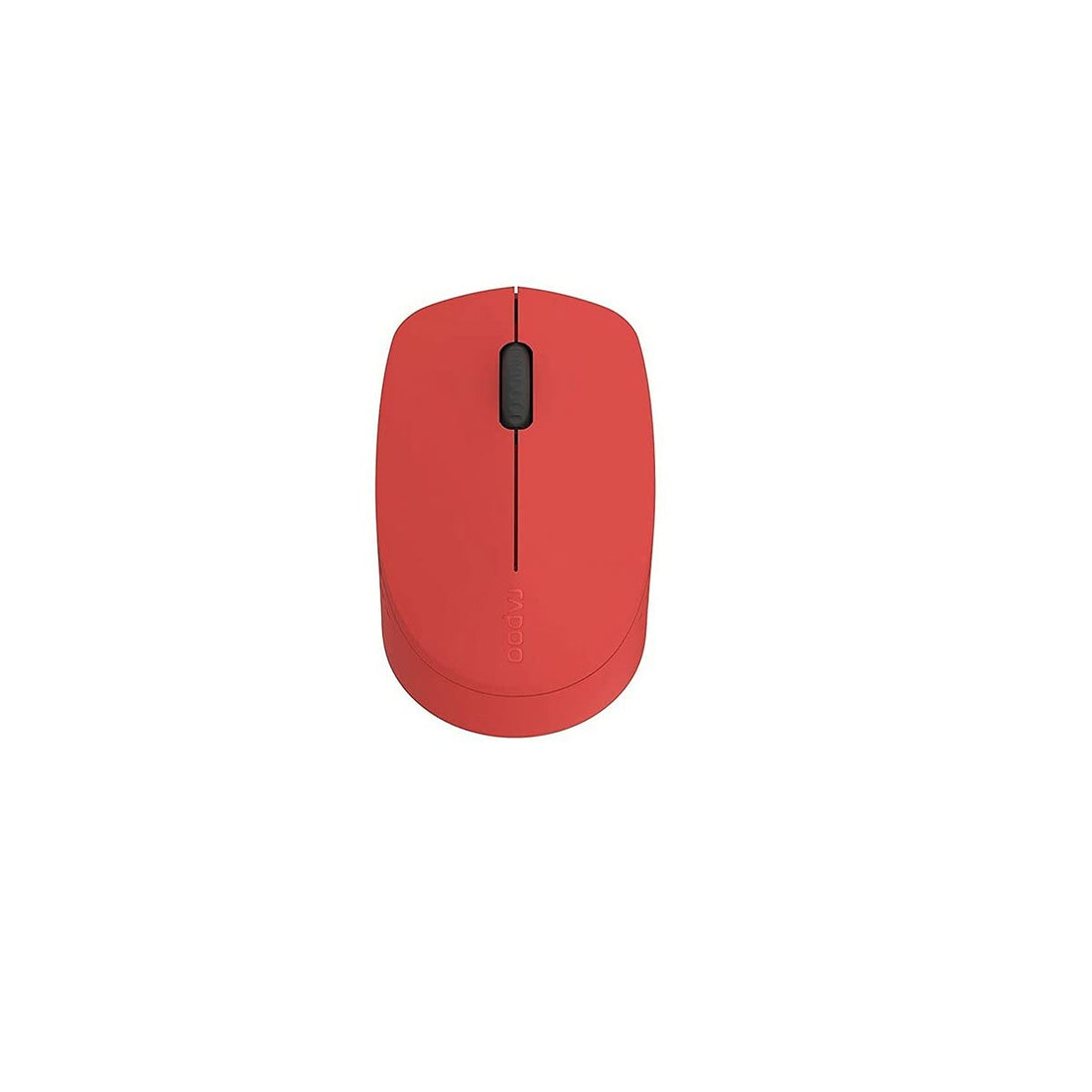 rapooo Multi-Device Wireless Bluetooth Mouse, Connect Up to 3 Devices, Noiseless Ergonomic Design Comfortable Use, 9 Month Long Battery Life, for Computer Laptop MacBook Tablets Phones, RED