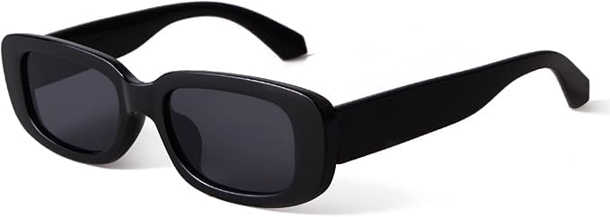 Classic and sophisticated black sunglasses combine timeless elegance with full sun protection to give you a confident look that's suitable for every occasion