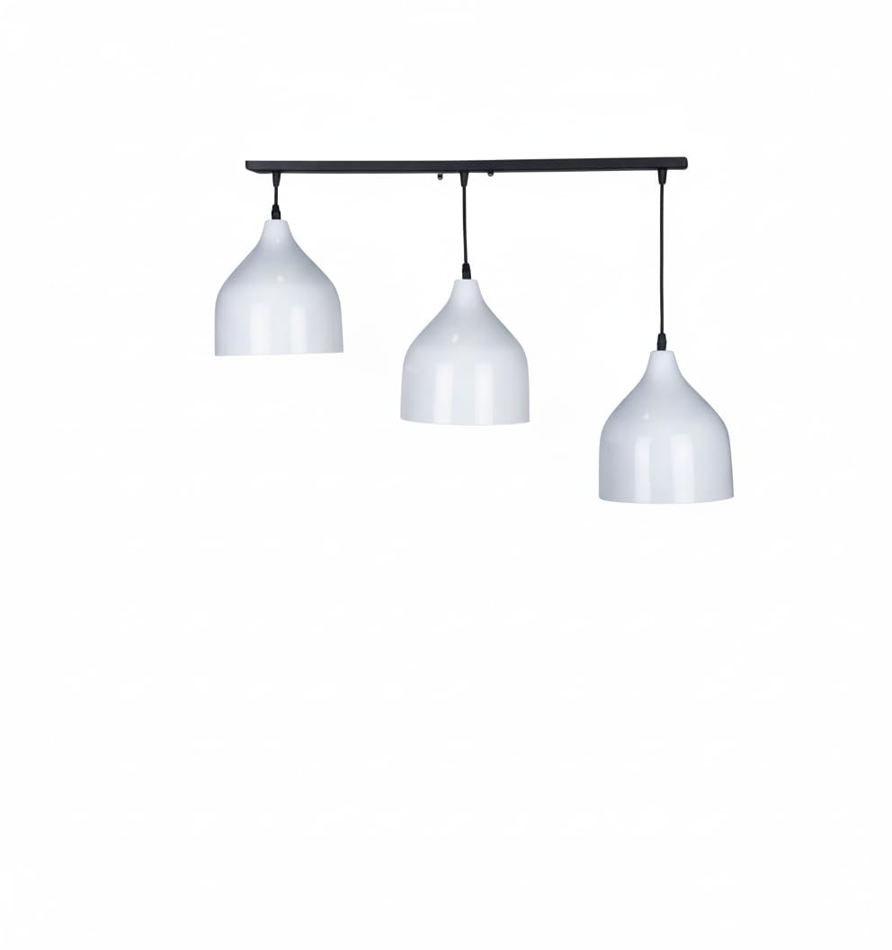 Interior Lighting Trio Pendant - Modern Hanging Design with Clear Lighting - Suitable for Living Room, Dining Room, Entryway