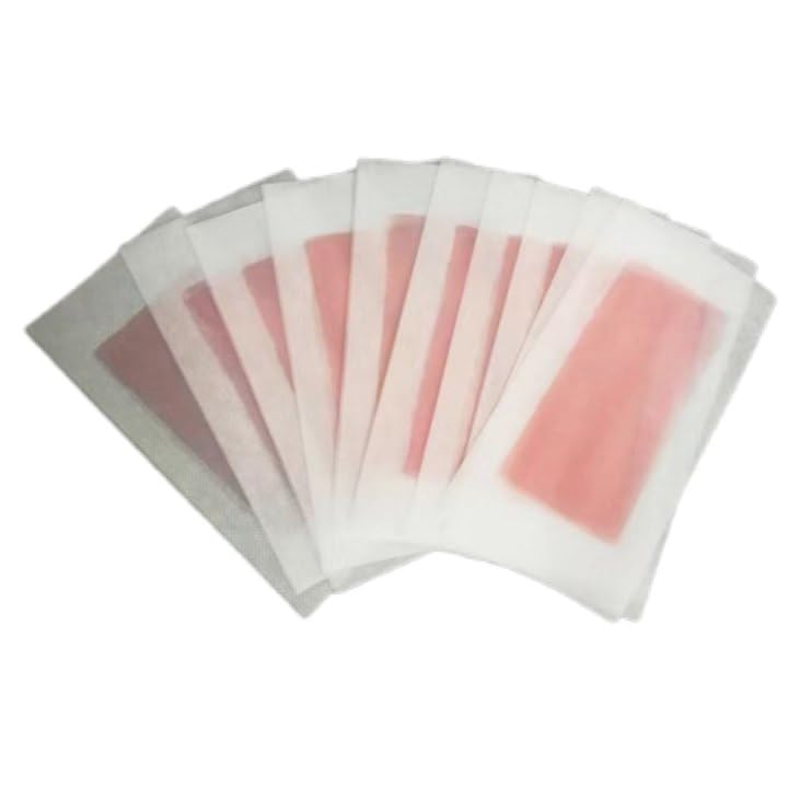 fashion mania Hair removal patch Bikini & Brazilian Waxing Strip Kit Hair Remover - 40ct with Wipes, Spain Made 98% Natural