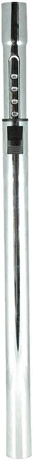 Vacuum Cleaner Pipe Compatible with Panasonic and National, Metal Silver Extension Tube