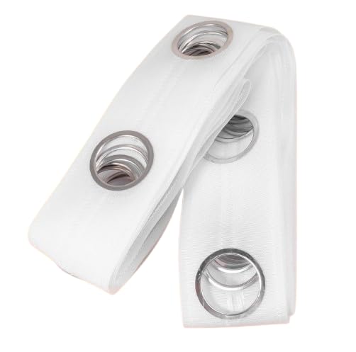 Eyelet Curtain Tape With Grommets Special Silver Color 10.9 Yards 10 Meter Length