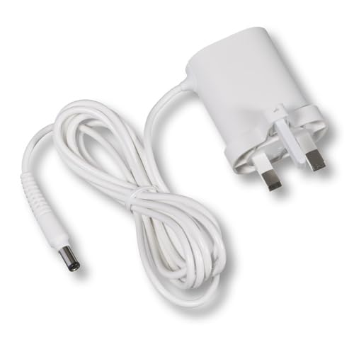 Spare Parts – Replacement Power Supply Adapter 12V 400mA – 81577258 Compatible with Braun Silk epil 3 Epilators – Type 492-5217 AC/DC Power Adapter 3-Pin – White – 81577258
