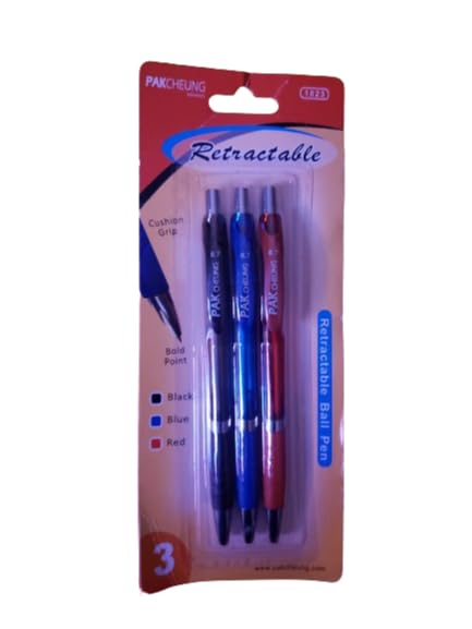 retractable gel pen bold point smooth writing comfort grip