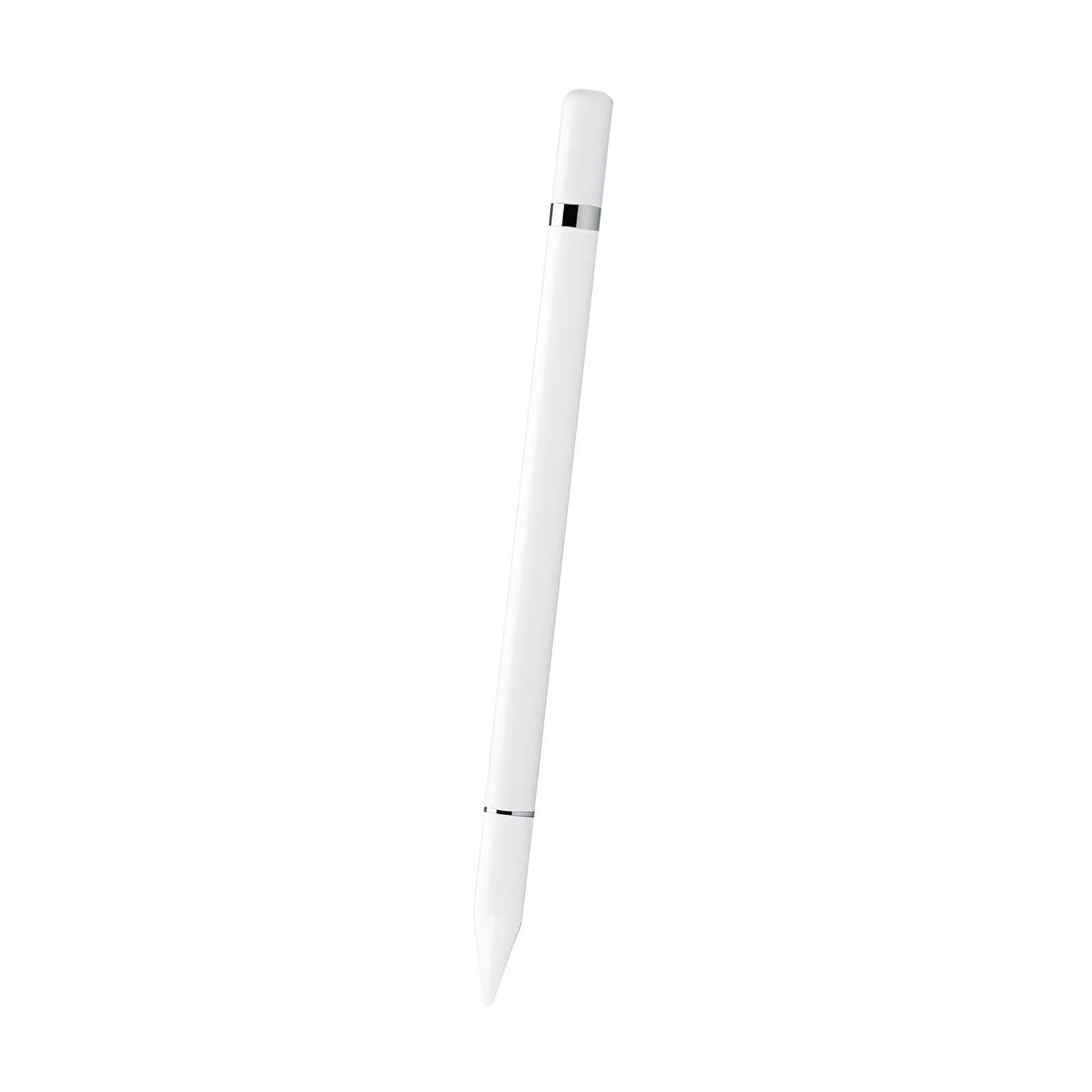 INF Stylus Pen with Writing Function, 2 in 1 Stylus Pen Capacitive Disc Tip Compatible with All Touch Screens (White)