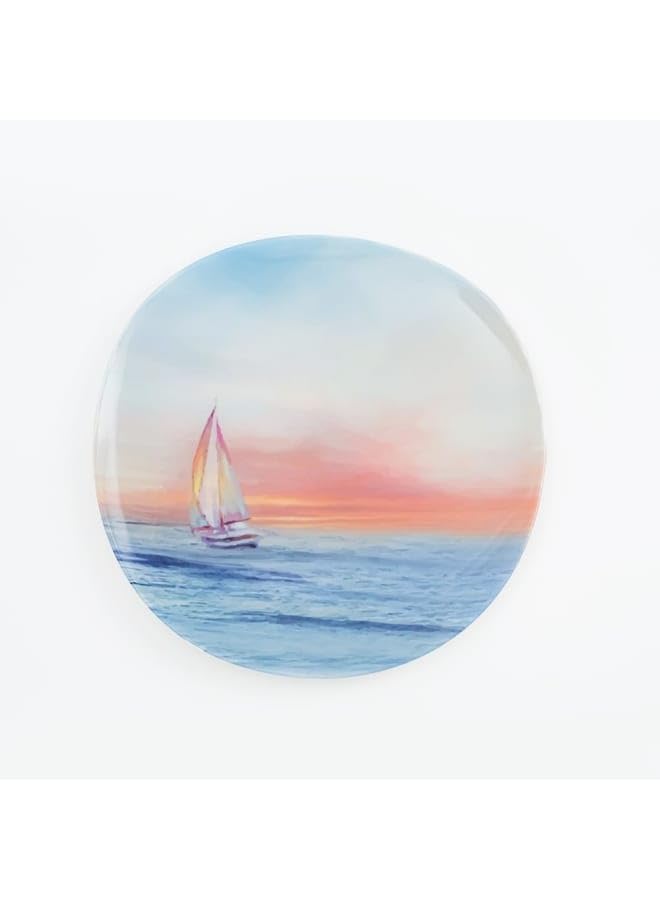 Moments Melamine Flat Plate, 28 Cm Size, Tmh