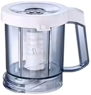 Compatible with Braun k700 Mini Food Processor Pitcher with Knife, Clear, 1500W
