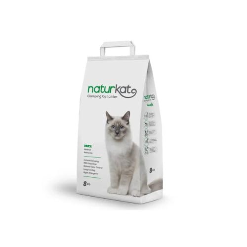 Natro Cat Litter, Premium Clumping Formula, 8kg (pack of 8l, Lavender) from pets zone