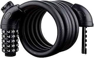 SMART FIT®5-Digit bicycle lock password bike lock anti-theft cable lock Coded Combination Lock SJ008