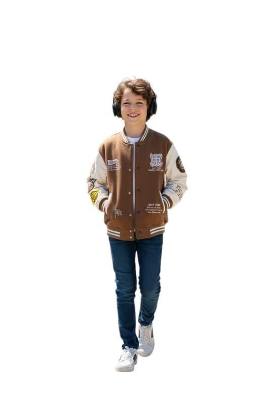 Boys' Fully baseball jacket JKS2604