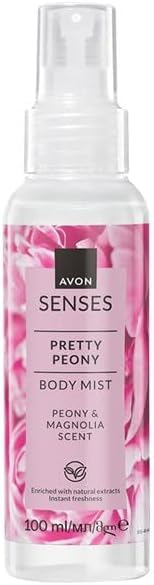 Body Mist, Peony & Magnolia Scent, 100ml