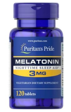 Premium Melatonin 3mg - Advanced Rhythmic Harmony & Nighttime Vitality Support, 120 Tablets Bundle with Practical Pill Box, High-Purity 120-Day Essential Wellness Kit