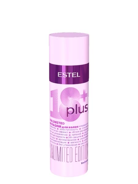 Estel 18 Plus Hair Balm 200ml - Nourishing, Strengthening, and Moisturizing Treatment for Mature Hair