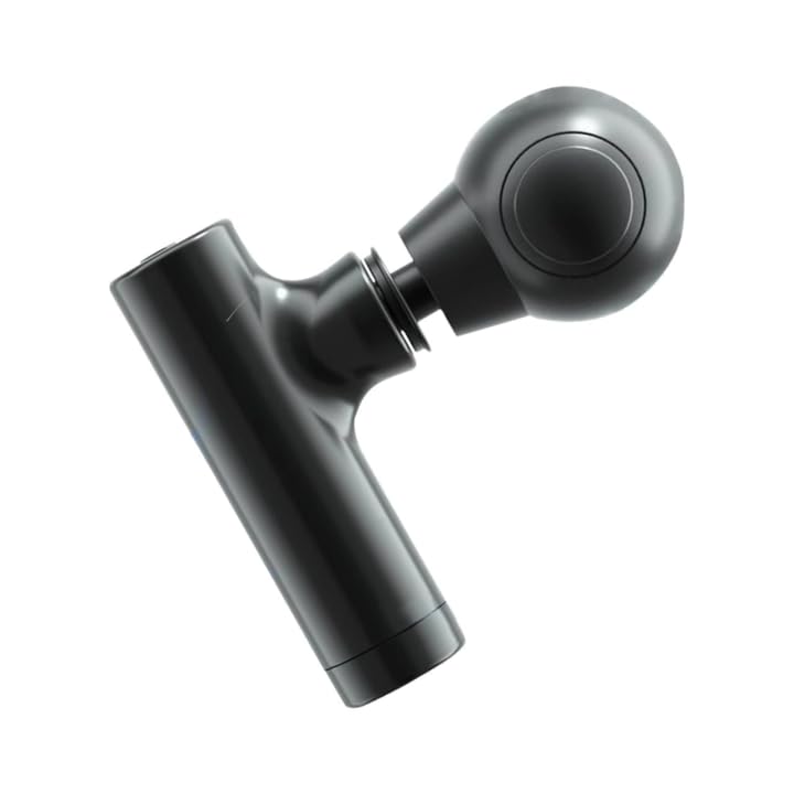 Massage Gun, Black, Percussion Massager, Handheld Deep Tissue Muscle Recovery Device, USB Rechargeable