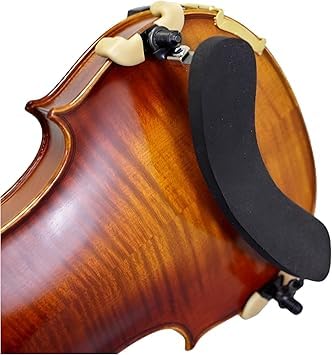Adjustable Violin Shoulder Rest Fiddle Rest Pad Support Accessory Part for Full Size 4/4 Violin & 3/4 Size