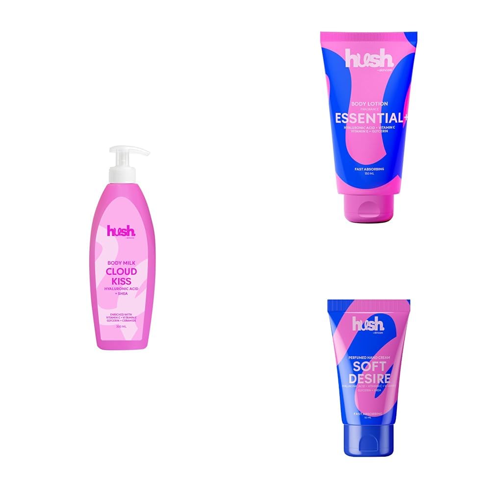Cloud Kiss Hydration Trio – Body Milk, Body Lotion & Hand Cream Set