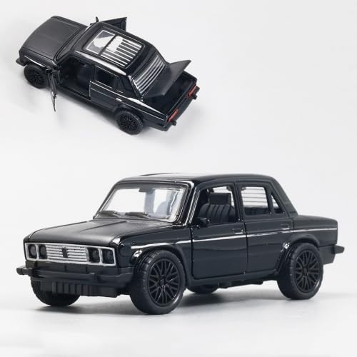 1:36 Alloy Car Model Three Doors Open Small Toys Decorations For (black)
