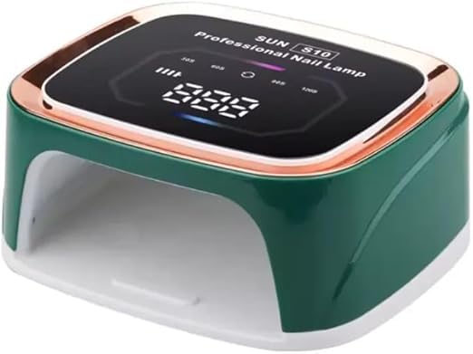 Nail Dryer Lamp, 108W LED UV Professional Gel Polish Curing Machine with 36 LEDs, SUN S10 - Fast Drying Nail Dryer for Salon & Home Use (Green)