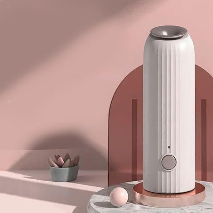 Indoor Air Purifier, Rechargeable 30ml, Comes with Free Perfume Bottle, Low Noise Aroma Booster with Continuous Freshness, Intelligent and Automatic, Perfect Gifts,