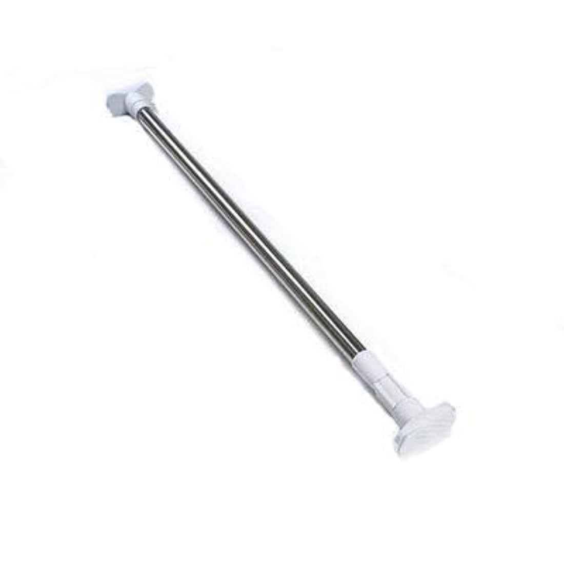 Adjustable Free of Punch Loaded Bathroom Tension Extendable Shower Curtain Rod, 200cm