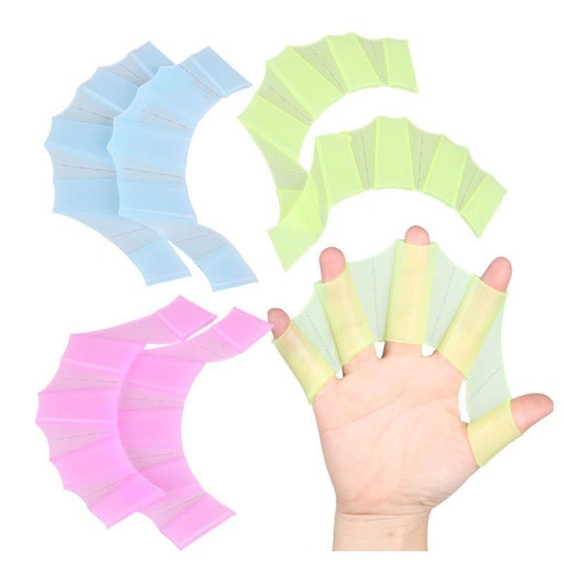Hand Fin Swim Gloves for Kids and Adults