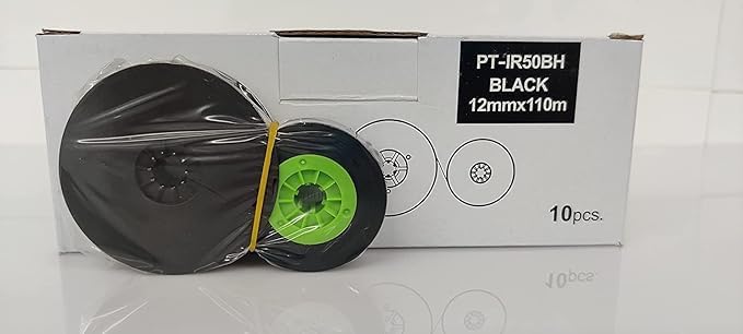 PRINT HOME LM-IR50B, PT-IR50BH Compatible for MAX LETAWIN LM-550A, for LM 500 Series (110 MTR PER Ribbon)