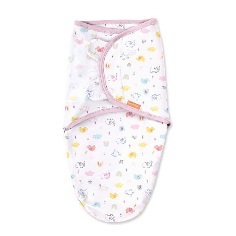 Swaddles Newborn Baby Swaddle 100% Cotton Sleep Better Reduce Crying Baby Wrap (Random Color Girls)
