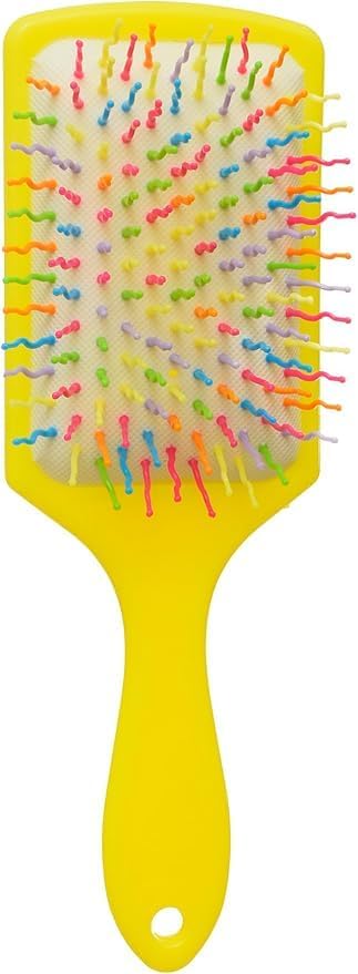 GOGO Wet Brush Pro Hair Detangler Brush, Turquoise, Flexible Bristles, Professional Styling Tool-M-5 (yellow)