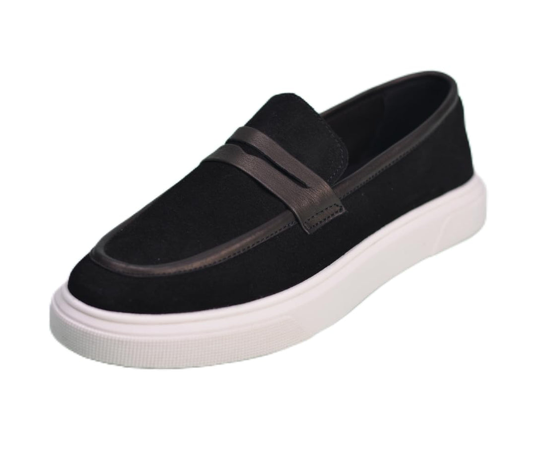 Men's Suede Fashion Shoes EVA Sole Anti-Slip Shoes