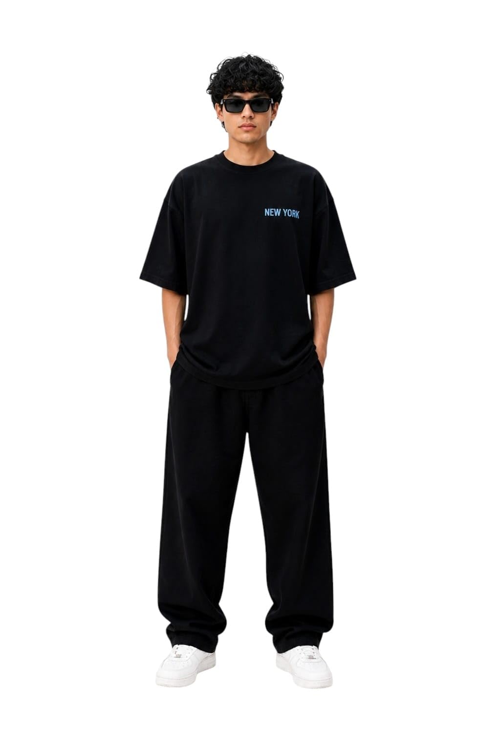 Oversize Men's Fashion Streetwear T-Shirt Cotton Soft Comfortable Everyday Casual
