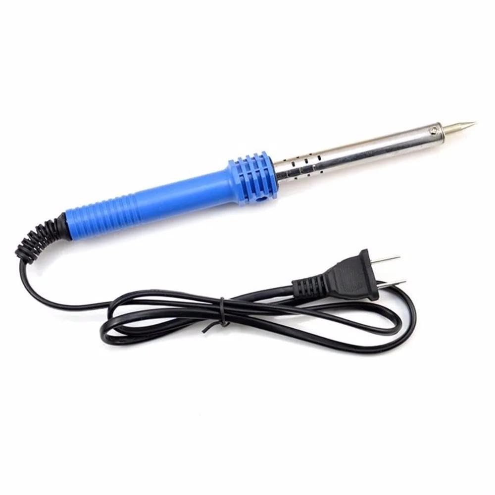 Tech Gadget - Portable 60W Soldering Iron with Rapid Recovery Time, Energy Efficient Design, and Sharp Point for Precise Application, Great for Field Repairs, Automotive Wiring, AppliancMaintenance,